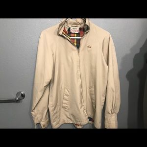 FLASH SALEE ALLIGATOR TAN LACOSTE JACKET🔥🔥